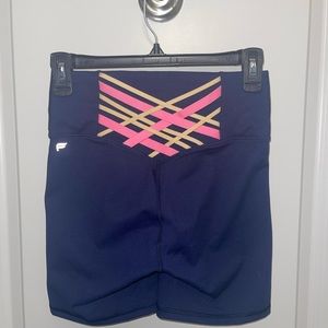 Fabletics PowerHold Biker Shorts with phone holder